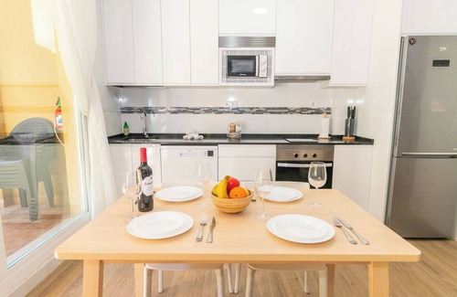 Los Canos de Meca Apartment | Beautiful Renovated Duplex with Pool and Ocean View