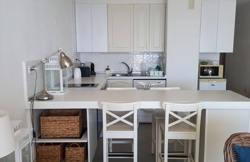 Callao Salvaje Apartment | Seaside Retreat: Terrace & Garden with Ocean Views