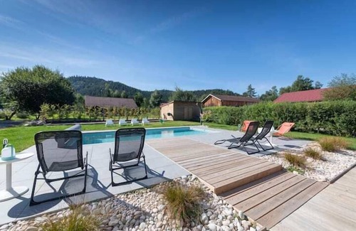 Gerardmer Ski Chalet | Relaxing Chalet with Pool, Spa & Wellness at Chalet du Bien-être