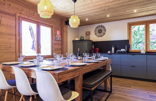 Montgenevre Ski Chalet | Magnificent family chalet with panoramic views