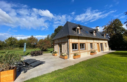 Saint-Arnoult Villa | Charming Half-Timbered Villa Near Deauville's Stunning Coast