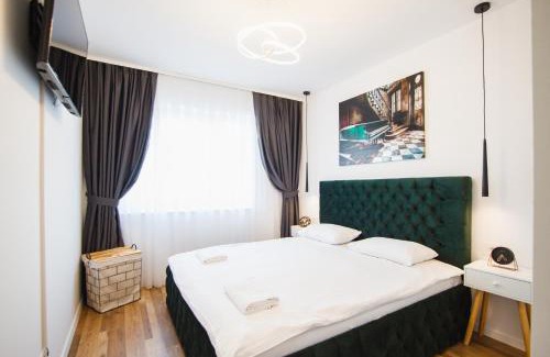 Oradea Apartment | Premier Stay at Prima Residence: 4-Star Luxury Awaits
