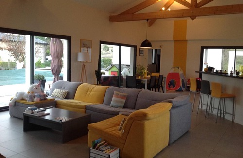 Lapeyrouse-Fossat House | Modern House with Private Lagoon Pool and Ocean Views
