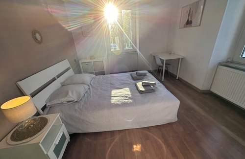 Lutterbach Apartment | Inviting F3 Apartment for 4 to 6 Guests with Breakfast