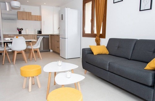 Saint-Aygulf Apartment | Oceanfront Apartment Steps from the Beach - Rated 10/10