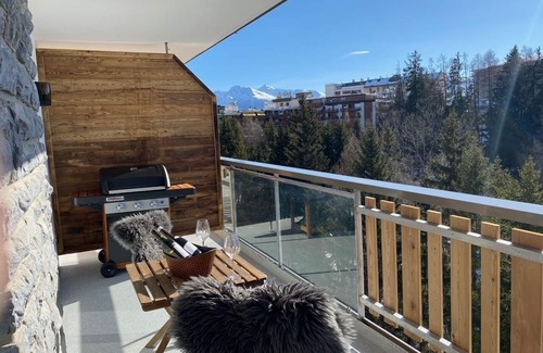Lens Apartment | Charming Duplex in the Heart of Crans - Pet Friendly Stay