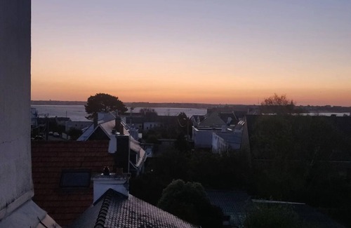 Larmor-Plage Apartment | Beautiful Duplex by the Sea with Pool and Ocean Views