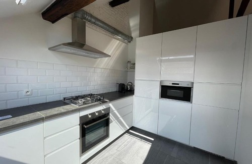 Postel Apartment | Elegant Duplex at Place Flagey - Perfect for Families