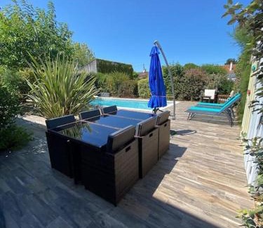 Port-des-Barques Villa | Exquisite Oceanfront Home with Pool & Perfect 10 Rating