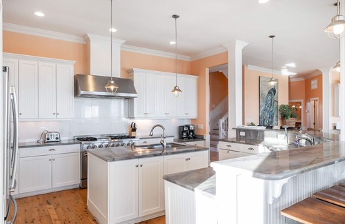 Emerald Isle House | Magnolia Moon: Oceanfront House with Private Pool & Spa
