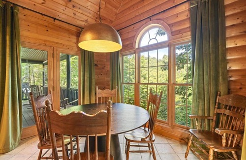 Bryson City House | Magnolia Pine: Hot Tub Retreat with Mountain Views