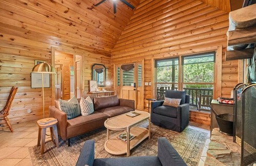 Bryson City House | Magnolia Pine: Hot Tub Retreat with Mountain Views