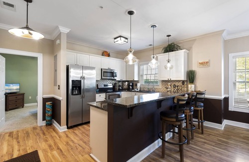 Central Myrtle Beach Condo | Discover Magnolia Pointe: Family-Friendly with Pool Access
