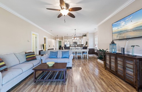 Central Myrtle Beach Condo | Discover Magnolia Pointe: Family-Friendly with Pool Access