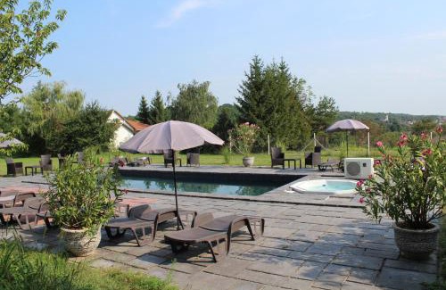 Harsany Apartment | Relax at Magtár Vendégház Harsány with Pool & Hot Tub