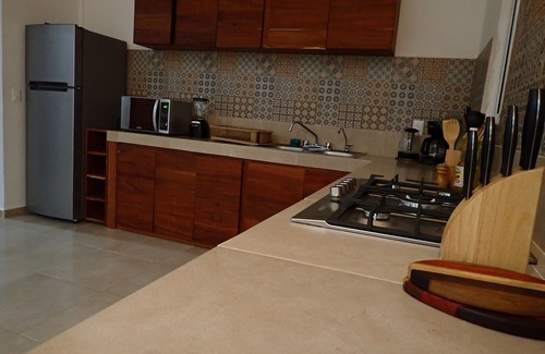 Xcalak Apartment | Beachfront Retreat: Mahi Mahi Apartment with Ocean Views