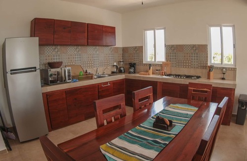 Xcalak Apartment | Beachfront Retreat: Mahi Mahi Apartment with Ocean Views