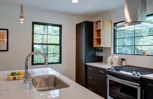 Charlotte House | Modern Main House: Comfort with Kitchen & Spa Amenities