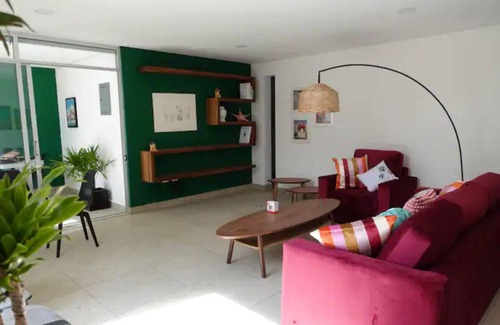 Puebla Apartment | Experience Serenity at Maison Lapinou - Cuarto Azul