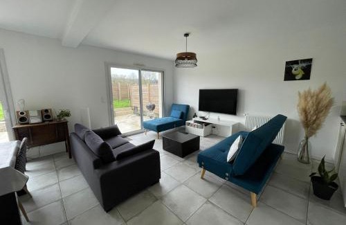 Orgeres House | Relax at Maison à Orgères: Family & Pet Friendly Retreat