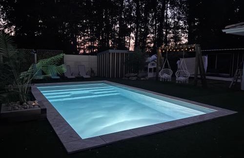 Mios Villa | Inviting Maison with Heated Pool and Child-Friendly Amenities