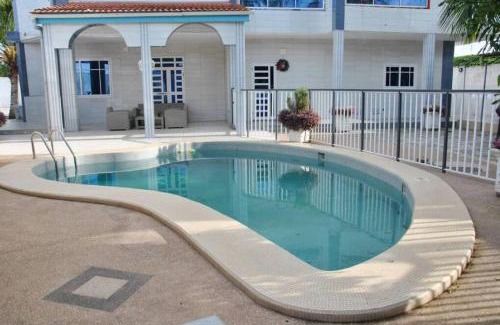 Lome Villa | Elegant Maison Blanche Élie Palace with Pool & Family-Friendly Amenities