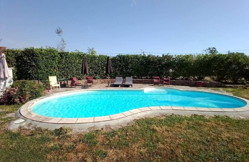 Nouzerines House | Idyllic Maison de Campagne with Pool & Pet-Friendly