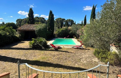 Montady House | Maison de Caractère: Private Pool & Garden Oasis Awaits
