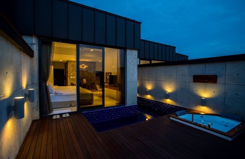Hallim Villa | Relaxing Maison de Jeju Pool Villa with Private Spa & Hot Tub