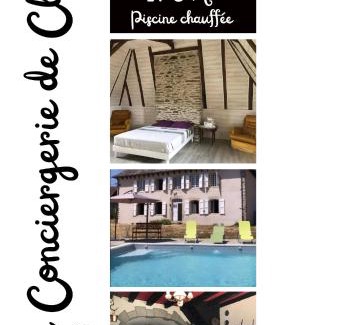 Roannes-Saint-Mary House | Historic Maison de maître with Pool and Ocean Views