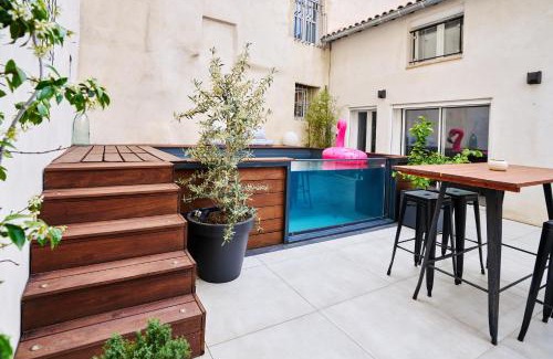Morieres-les-Avignon House | Modern Townhouse with Pool & Perfect 10/10 Guest Rating
