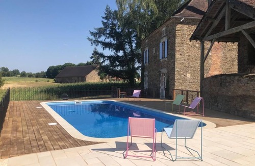 Mialet House | Elegant Maison des maîtres with Private Pool & Ocean View