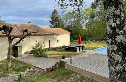 Salavas House | Discover Relaxation at Maison des Pins with Private Pool