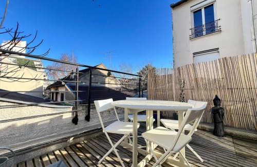 Les Puces de Saint-Ouen House | Maison duplex, 2 chambres, terrasse en rooftop