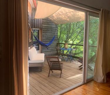 Saint-Bauzille-de-Putois Villa | maison en bois en bord d'Herault