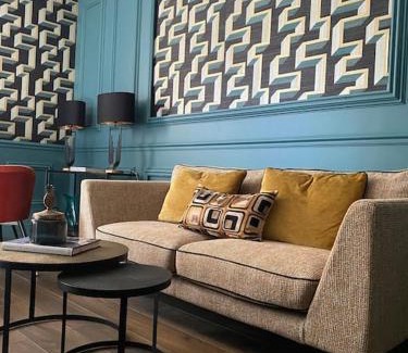 Les Veneurs House | Prime City Center Retreat with Inviting Outdoor Space