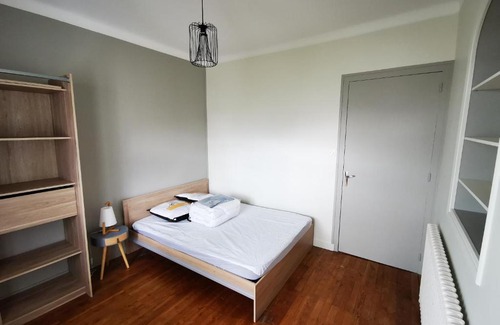 La Roche-sur-Yon House | Cozy Stay at MAISON EN COLOCATION with Kitchen Access