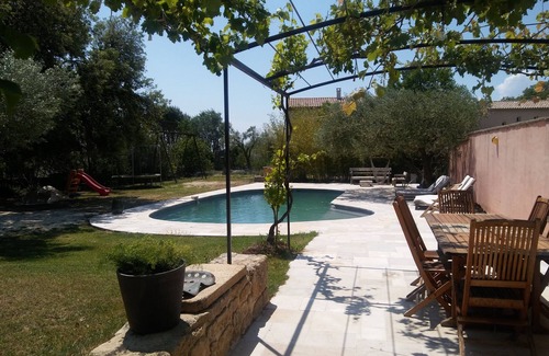 Saint-Hilaire-d'Ozilhan House | Discover Maison with Pool and Spacious Outdoor Area