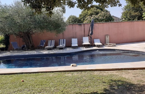 Saint-Hilaire-d'Ozilhan House | Discover Maison with Pool and Spacious Outdoor Area