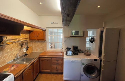 Crosville-la-Vieille House | Cozy Maison Normande à Colombages with Family-Friendly Amenities