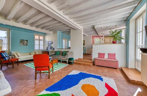 Magny-en-Vexin House | Discover Maison Prado: Private Pool & Gorgeous Garden Retreat