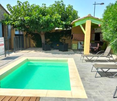 Molleges Villa | Relax at Maison Provençale with Spa, Pool & Ocean Views