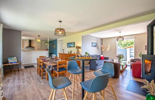 Lannilis House | Stylish Renovated Home 10 Minutes from the Beach
