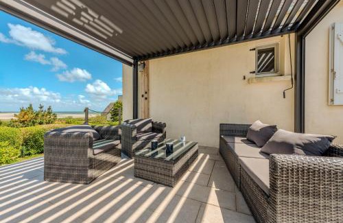Plouider Villa | Coastal Retreat: Ocean View Home with Pool for Families