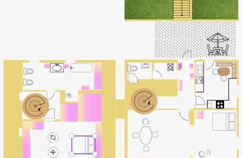 Karlovy Vary Apartment | Maisonette apartment with garden