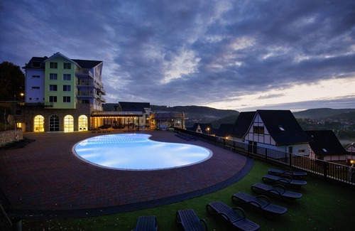 Heimbach Apartment | Elegant Mansion Retreat with Sauna and Pool Amenities