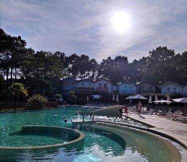 Lacanau-Ocean House | Peaceful Maisonnette with Pool, Ocean Views & Great Reviews