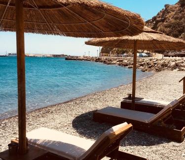 Diafani Apartment | Relax at Maistrali Studios with Private Beach & Ocean Views