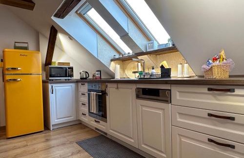 Komarno Apartment | Top-Rated MAJA Premium Loft in Historic City Center