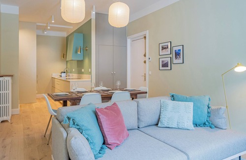 Chamonix City Centre Apartment | Majestic Alpin - Cozy Nordic Apartment with Spa Access
